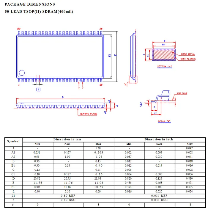 IC296-002 тестовое гнездо TSOP50 DDR SDRAM (синхронное динамическое ОЗУ) разъем 0,8 мм Шаг 10,3/12 мм от AliExpress RU&CIS NEW