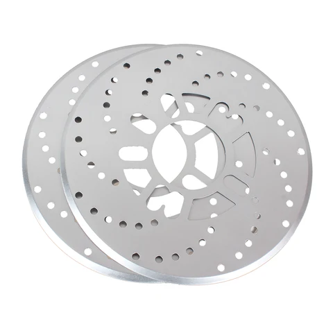 Автомобильный диск для дискового тормоза из алюминиевого сплава, 2 шт., для модификации автомобиля, тормозной лист, автомобильная пластина для колес, задние барабанные тормоза, 26 см