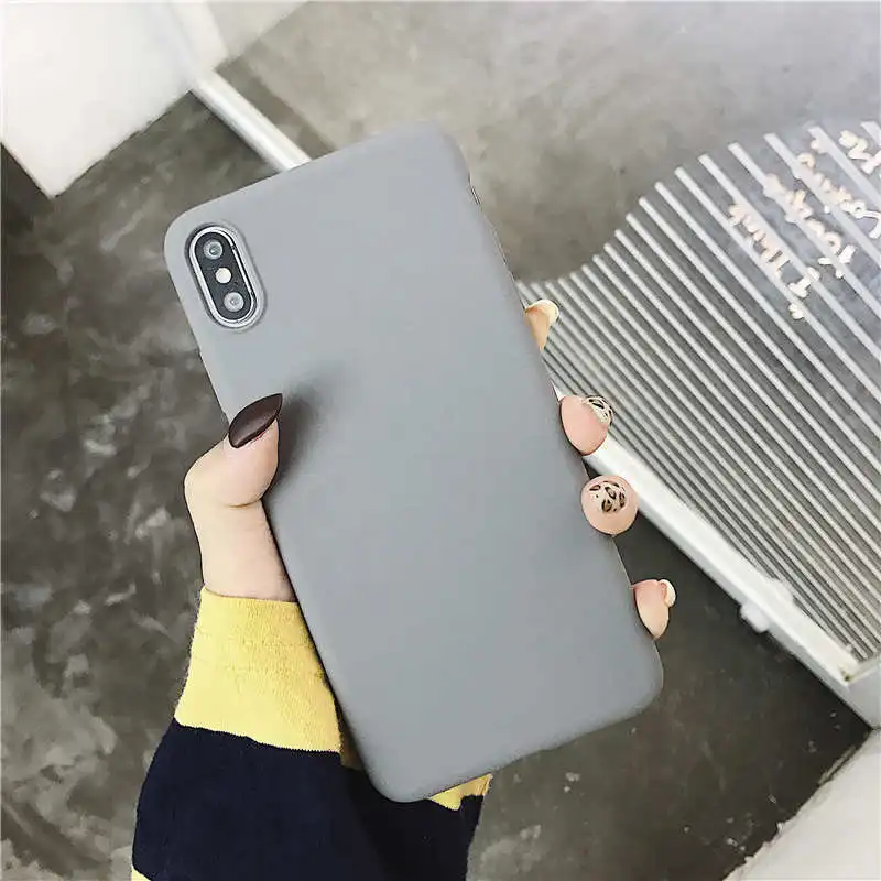 Чехол для OnePlus 5 T, чехол для Oneplus 5, матовая задняя крышка из ТПУ, мягкие чехлы для телефонов, чехол s, Ультратонкий чехол для OnePlus 6 6T 7 Pro 3 - Цвет: Gray