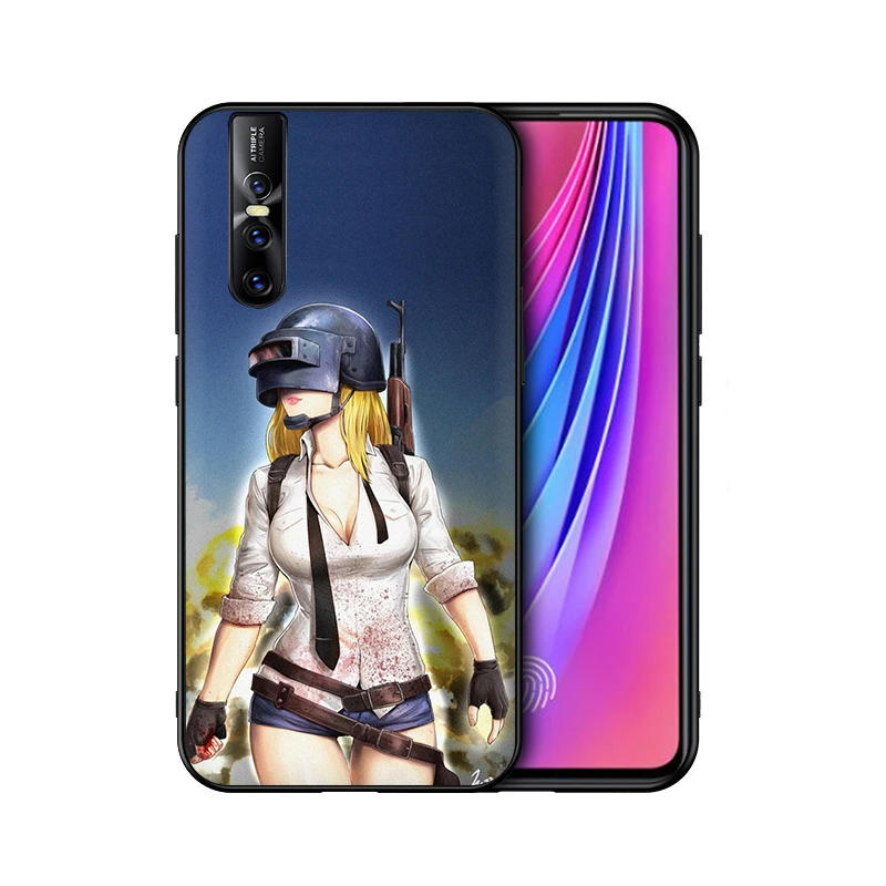 B11 EWAU PUBG мобильный чехол для телефона из силикона Крышка для Vivo Y53 Y55s Y81s Y79 V9 V11 V15 Pro Y69 Y71 Y91C Y93 Y66 X9s Z5X - Цвет: B11