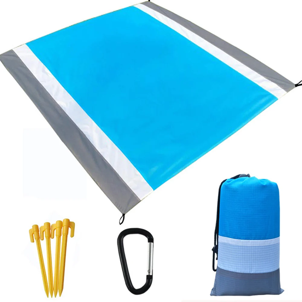

Portable Picnic Mat Waterproof Camping Ground Mat Beach Blanket Mattress Sleeping Pad Outdoor Sports Beach Pad 2M*2.1M