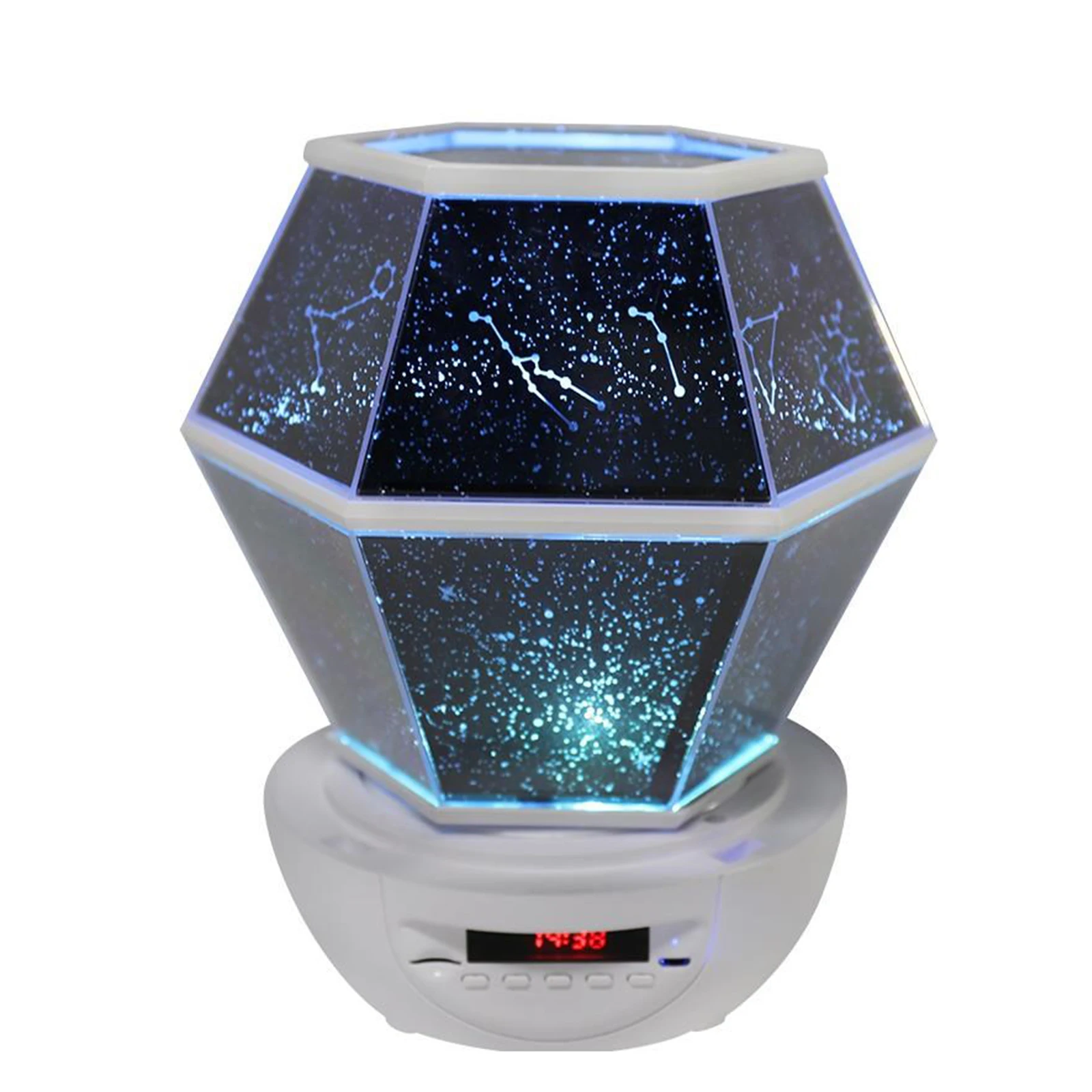 

Bright Starry Sky Projector Remote Control Rotating Star Light Projection Night Light JA55