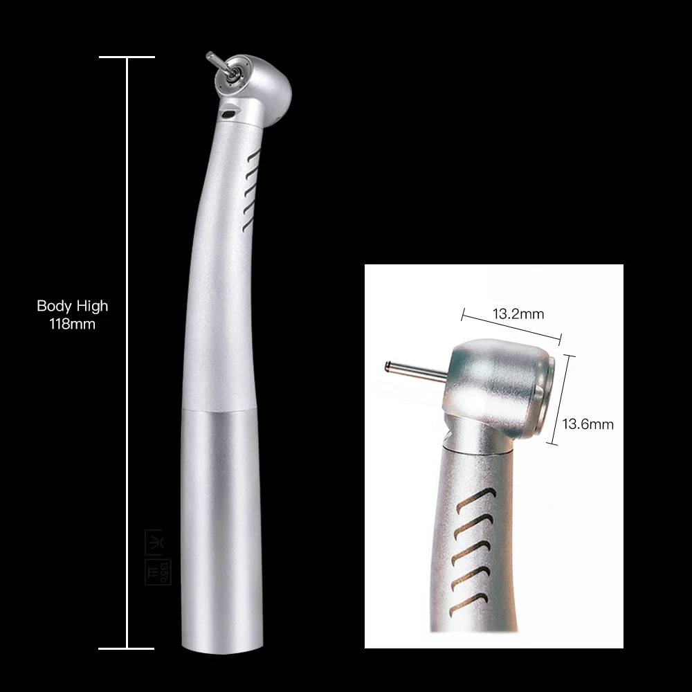 KAVO Type Dental Optical Fiber LED Turbine High Speed Handpiece 4 Water Spray Compatible 2 4 6 Holes Quick Coupling