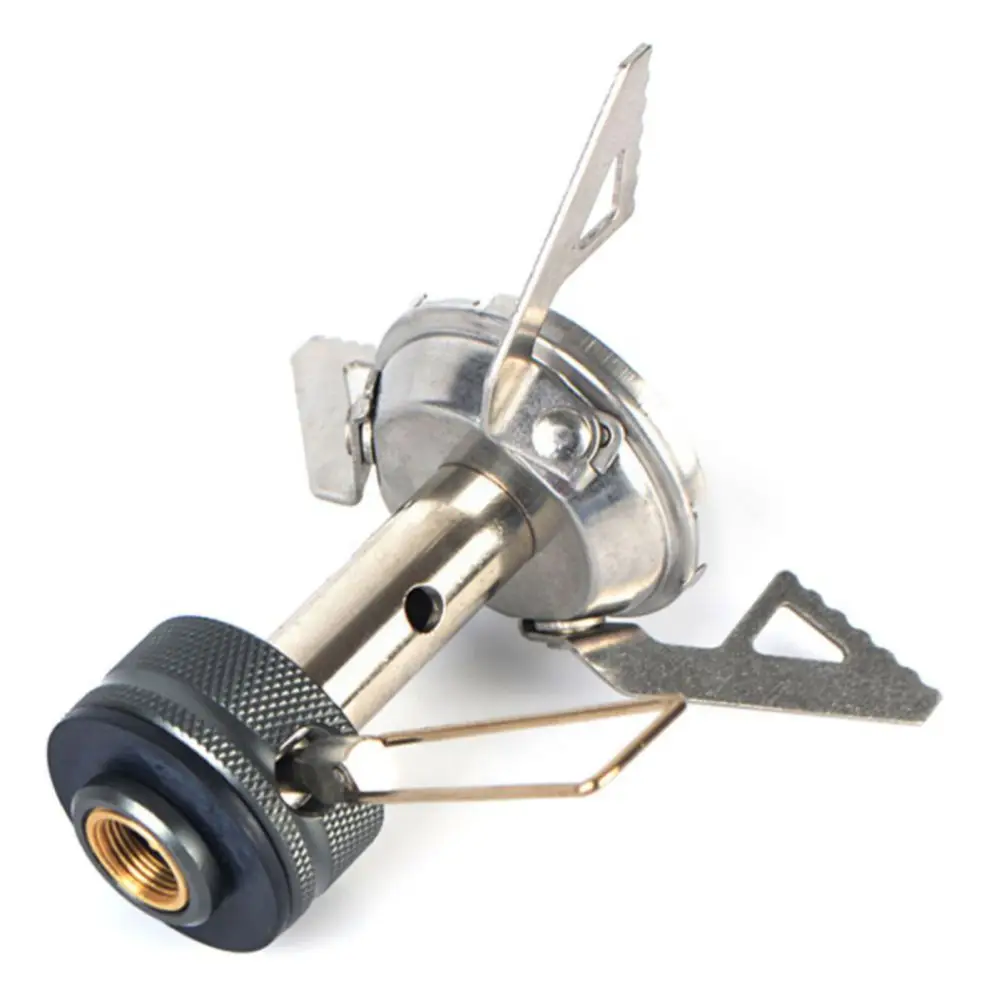 

Folding Stainless Steel Mini Gas Stove Outdoor Camping Cooking Stove