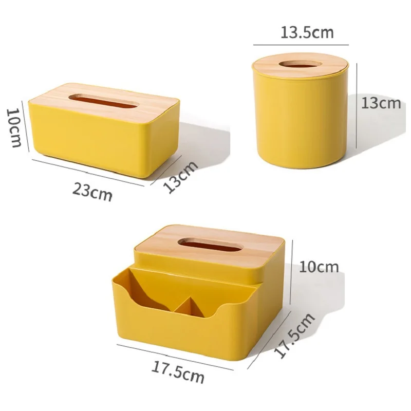 

Simple Tissue Storage Box Multi-function Remote Control Makeup Storage Box Creative Home Office Automotive Desktop Organizer