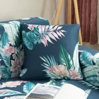 Эластичная Подушка с цветочным принтом cojines decorativos para sofa Capa de Almofada coussin de salon housse de cous