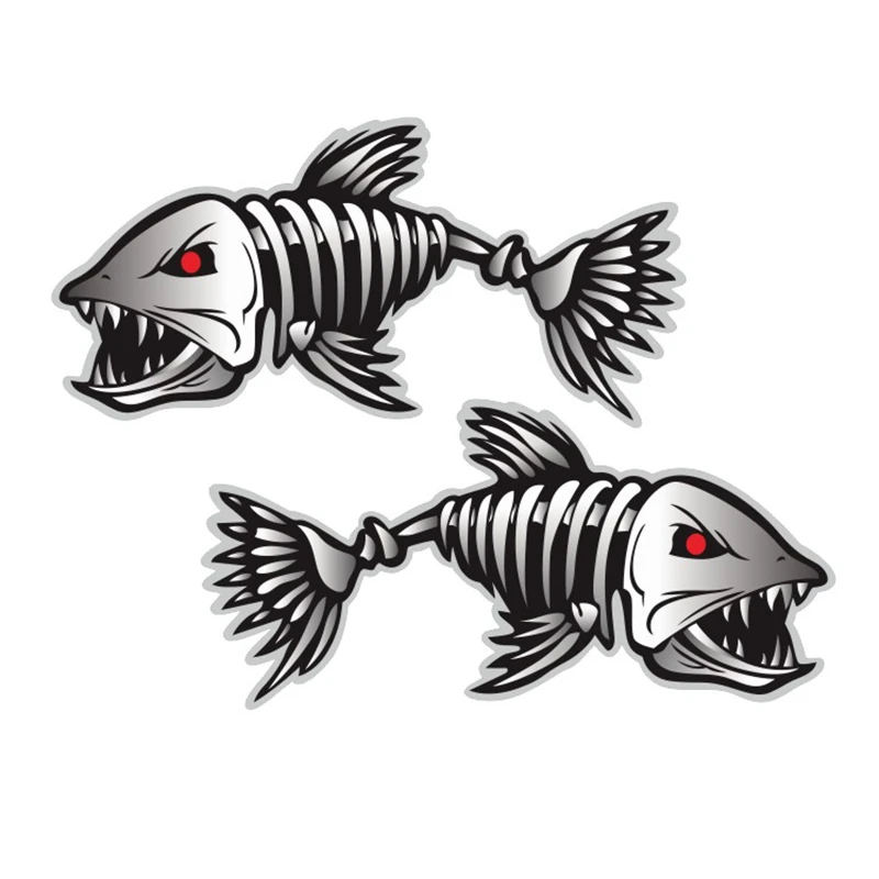 2 пары переводных картинок для Каяка Аксессуары Для наклейки каноэ рыбалки лодка