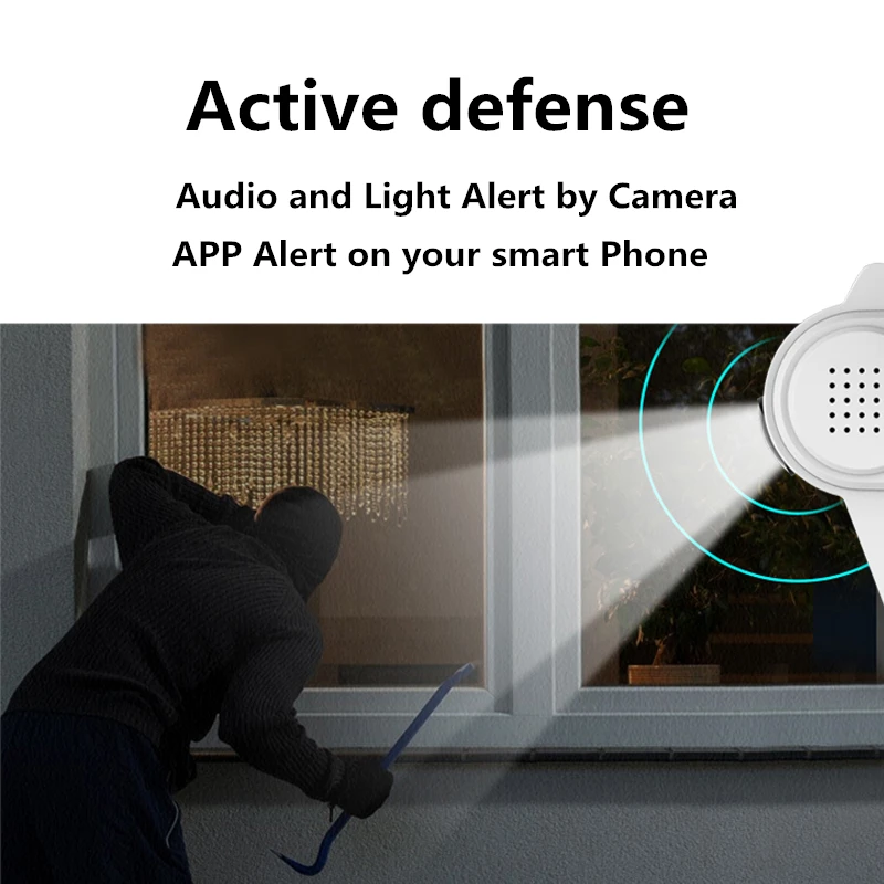 

1080P Wall Street Lamp Camera WIFI IP 3.6mm Lens Motion Detect Tuya APP 2MP Outdoor CCTV Wireless Camera ONVIF