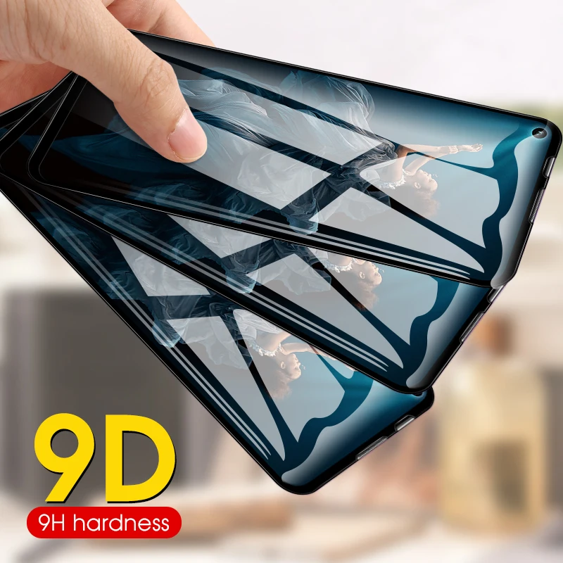 Защитное стекло закаленное 9D для Huawei Honor 20 Pro/8X/8S/10i/20i/V20 View/20/10/9 Lite | Мобильные