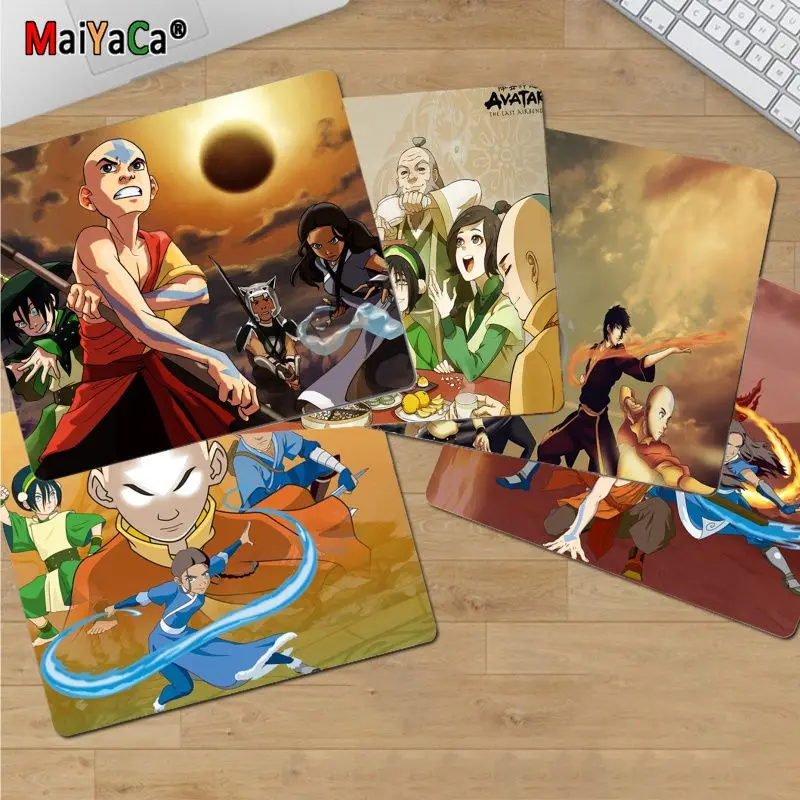 

MaiYaCa Cool New Avatar the Last Airbender Gamer Speed Mice Retail Small Rubber Mousepad Top Selling Wholesale Gaming Pad mouse