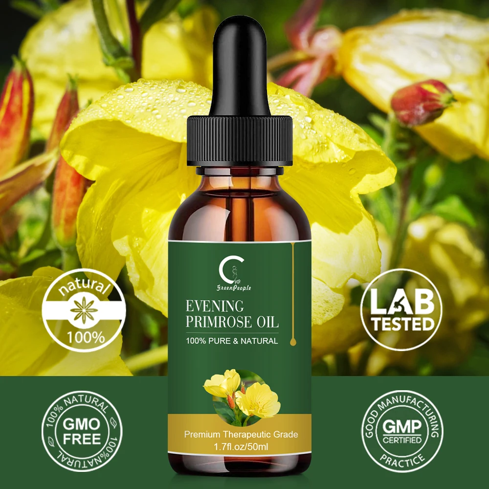 Вечернее масло примулы GPGP GreenPeople отбеливающий уход за кожей снимает беспокойство