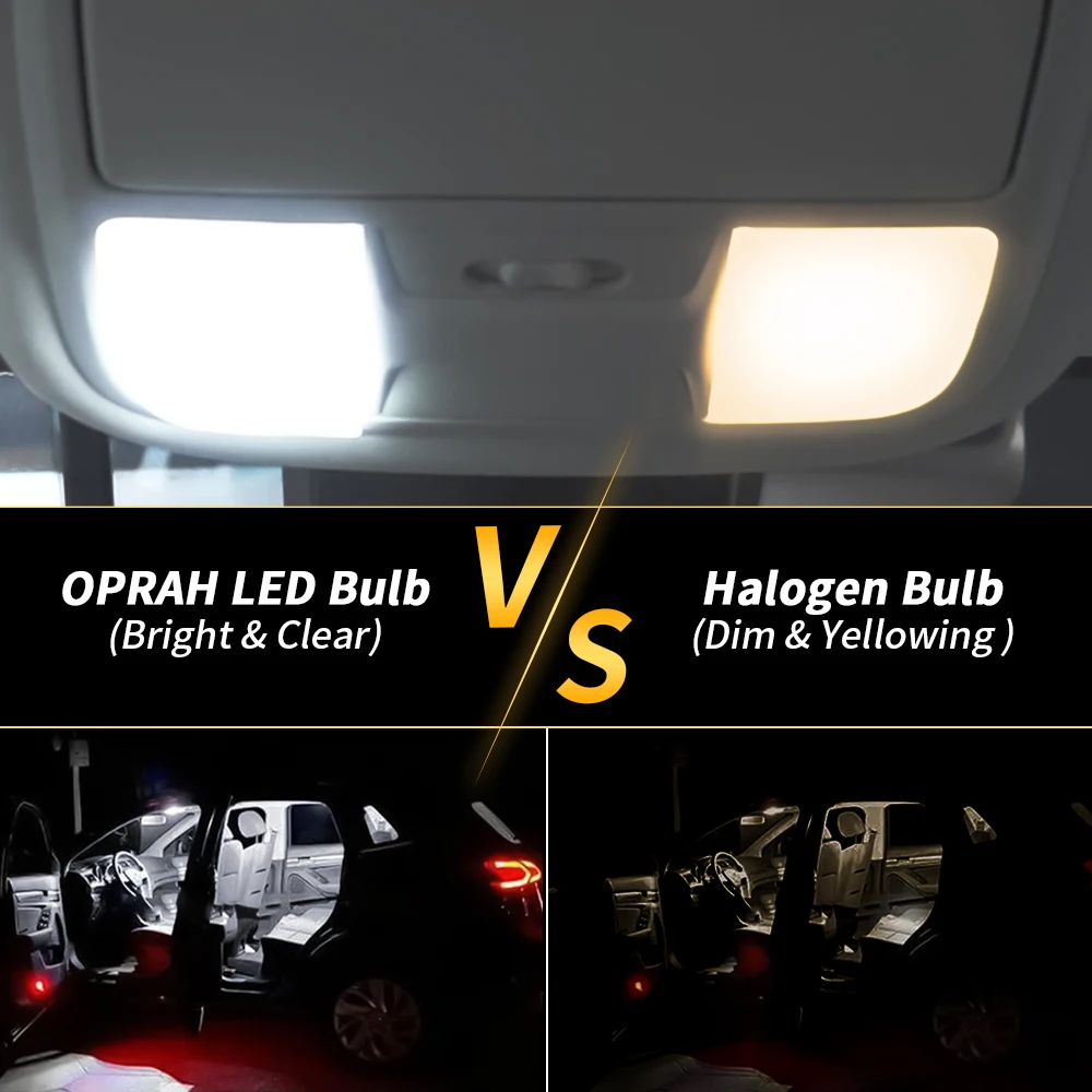 4 светодиодный т. C10W C5W Светодиодные Лампы Canbus Festoon 31 мм 36 39 41 CREE сверхъярсветильник