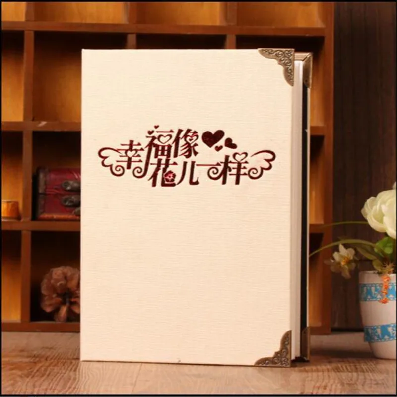 6 дюймов фотоальбом мультфильм Милая картинка рамка для хранения 200 листов