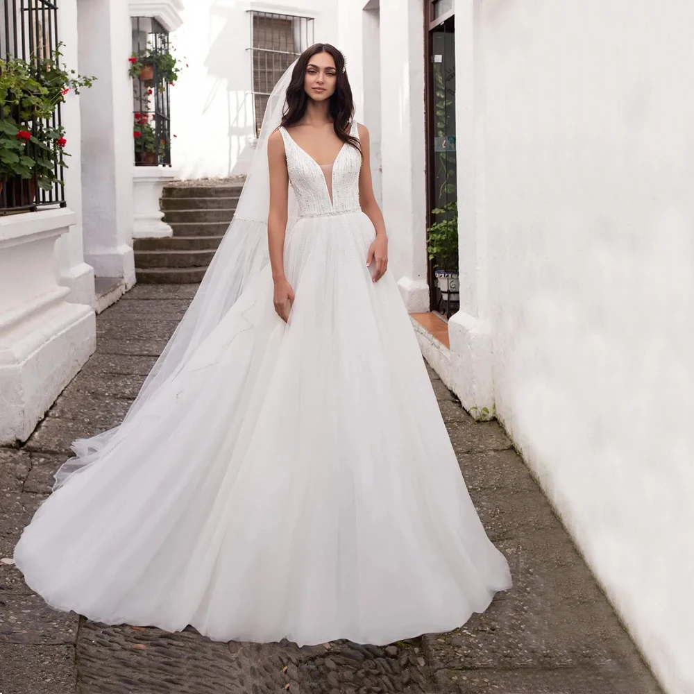 

Robe de mariee Ball Gown Wedding Dress 2022 New arrival Lace Appliques Off the Shoulder Princess Bride Gown Vestido De Noiva