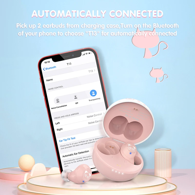 

Binaural Touch Sports In Ear Sports Bluetooth Headset, Bluetooth 5.0 Wireless Headset