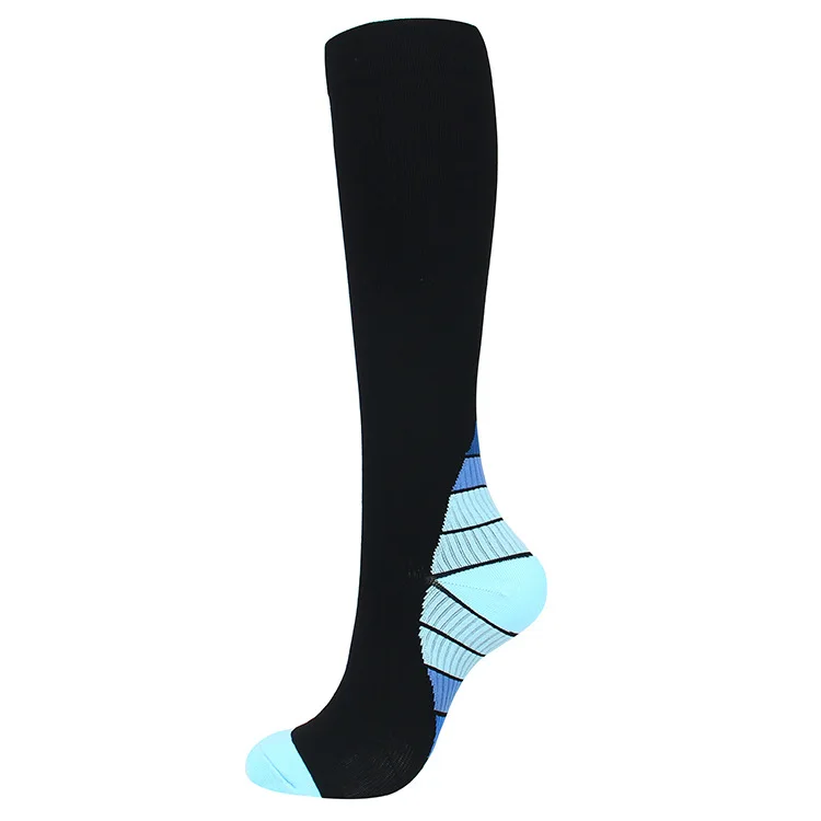 

Compression stockings sports running women's men's marathon cycle exercise edema varicose veins knee socks compression socks