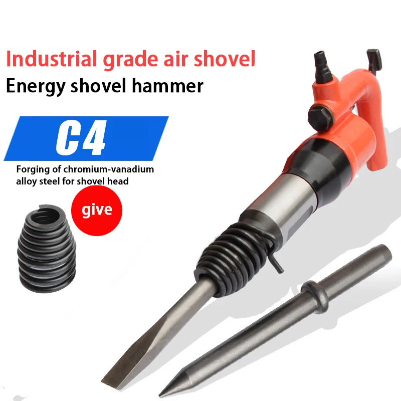 CZ-C4 Industrial Powerful Air Shovel Handheld Small Rust Remover Pneumatic Tools Air Hammer Pneumatic Shovel 8/Jmin 35/H2min