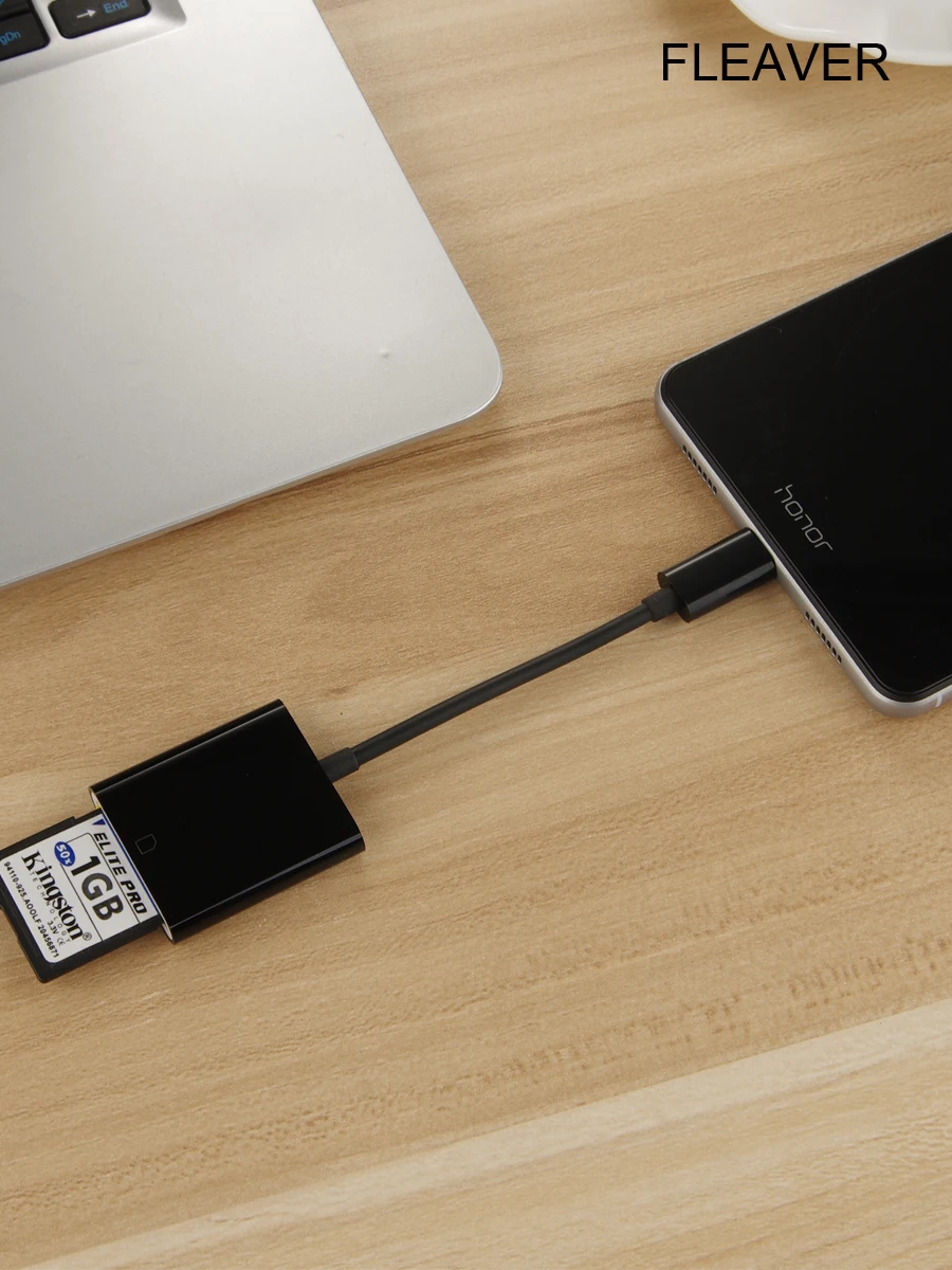 Флевер USB C Trail Game Camera Card Viewer Reader для смартфонов и планшетов MacBook Pro Type [с типом OTG) |