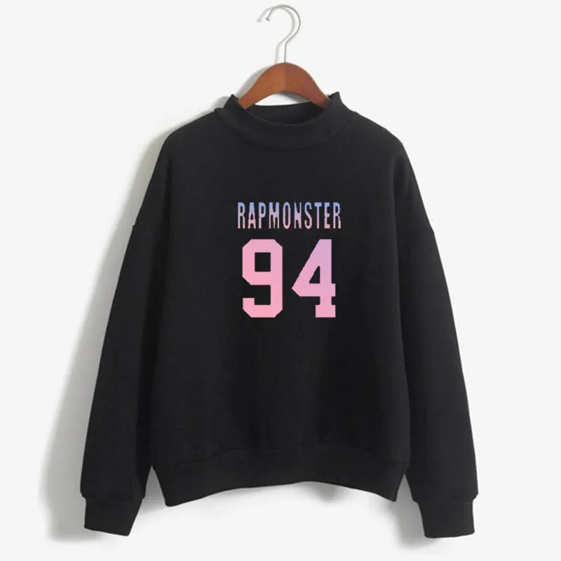 Loveyourself Толстовка в стиле bangtan love yourself rapmonster 94 Женская harajuku kpop Hope World suga 93|Женские