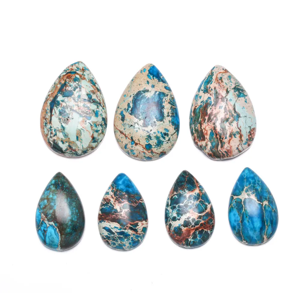 Полимерные бусины россыпью в форме капли бусина кабошон купол с плоским