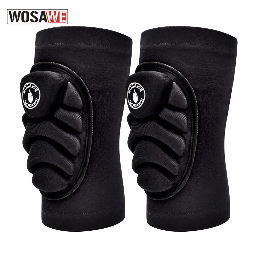 

WOSAWE 2Pcs Motorcycle Knee Guard Motocross Racing Elbowpads Kneepads MTB Protections Kneepads Bike Skiing Skating Knee Support