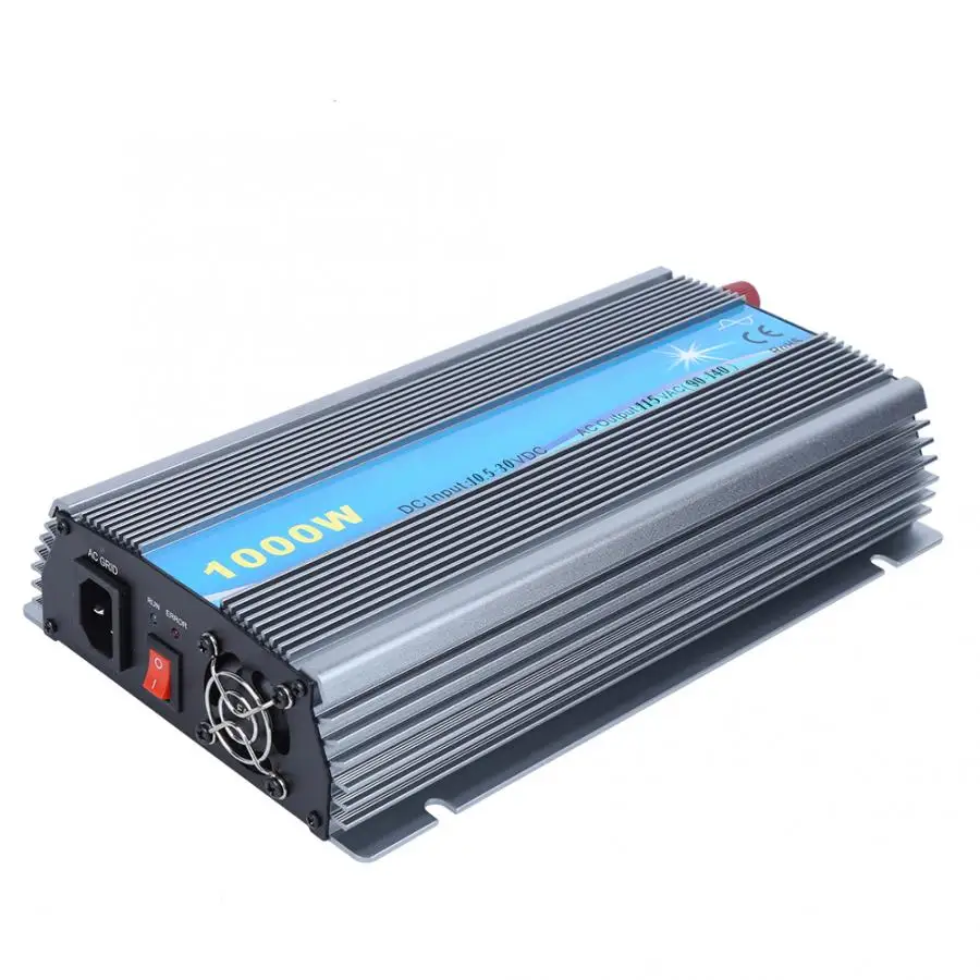 1000 Вт Инверторное солнечное микросетевое оборудование вход 10 5 30 в выход 110