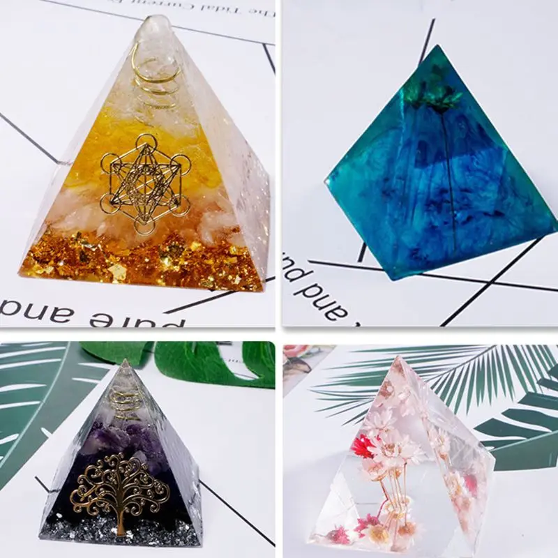 

Handmade Jewelry Transparent Silicone Mould Dried Flower UV Resin Crafts Mold
