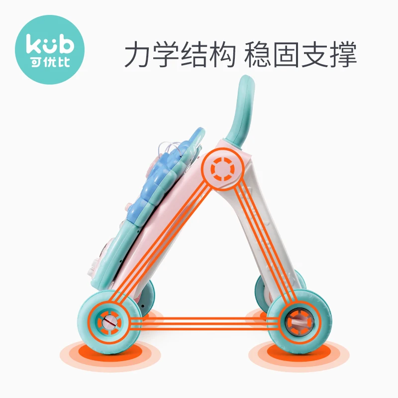 Keyoubi Baby Walker детская тачка ходунка учится ходить с игрушкой в Твиттере|Ходунки| |