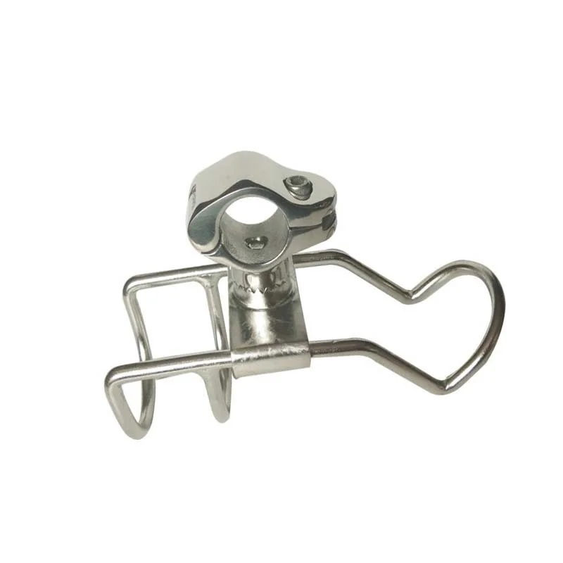 

Marine stainless steel hardware parts 32mm fishing rod holder antenna bracket yacht fishing boat