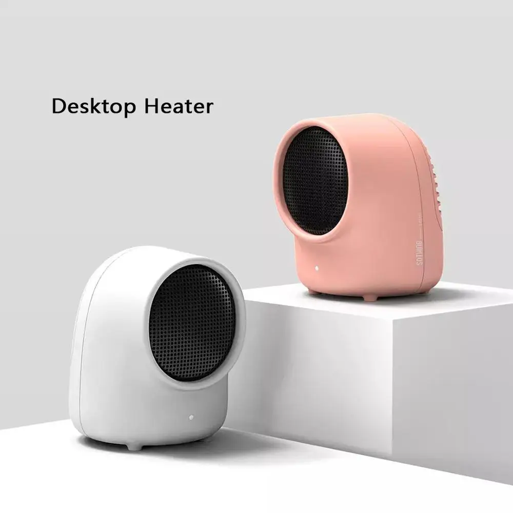 

Youpin Sothing Desktop Heater 500W Mini Warm Fan Electronic Cute Small Portable Warmer Machine for Winter Home Office Heater