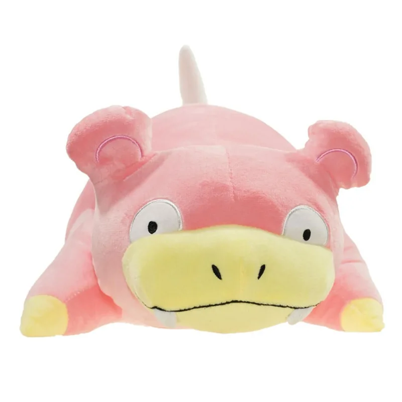 

45cm Slowpoke Plush Pillow Toys Cartoon Stupid Beast Plush Doll for Children Gift Soft Cute Body Decorative 100% Cotton