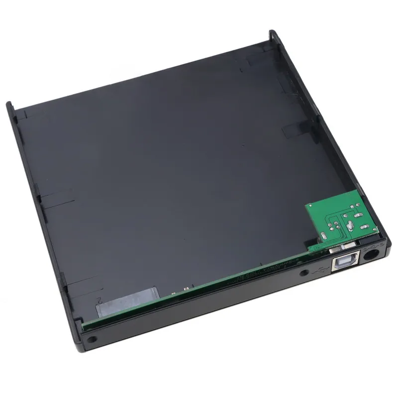 12 7 мм USB 2 0 Внешний Оптический привод коробка чехол DVD CD DVD-Rom RW к SATA жесткий диск Caddy