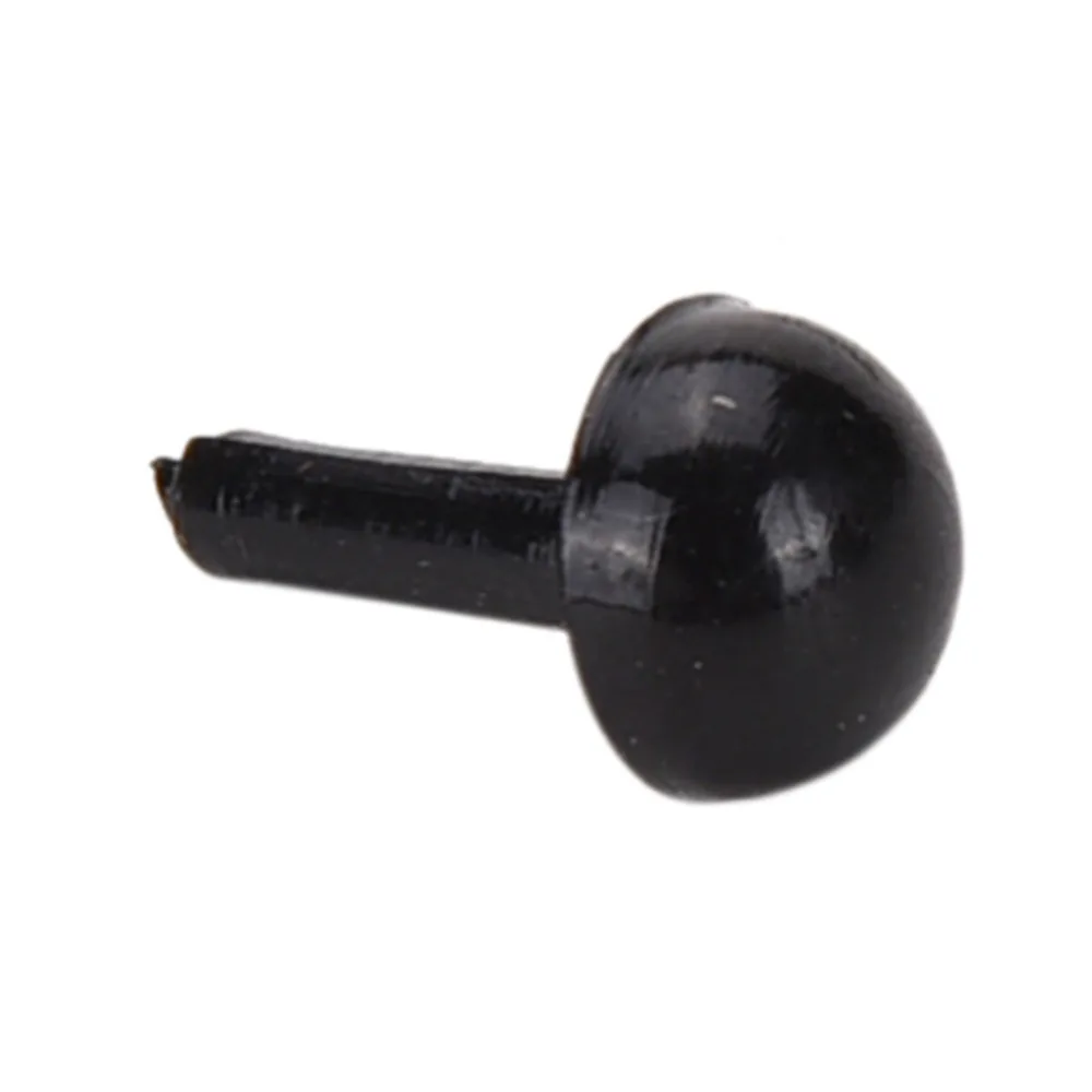 100 шт./компл. модные черные пластиковые глазки плюшевого мишки 4 размера для