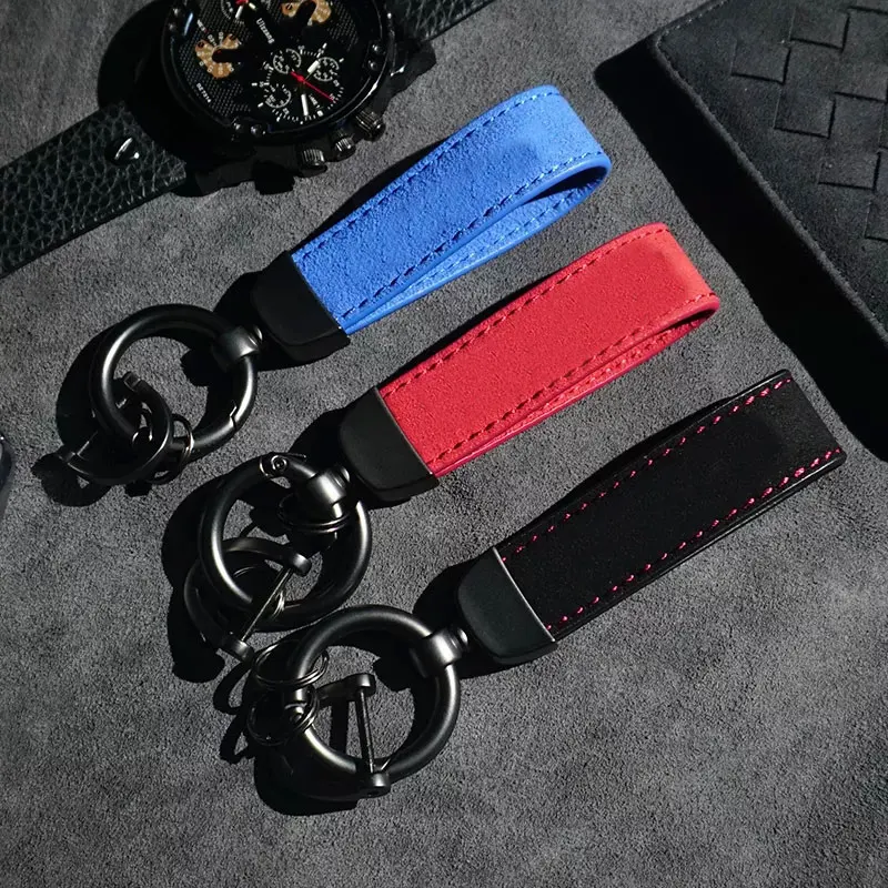 

Metal leather Car Styling Power Emblem Keychain key Rings For bmw M X1 X3 X4 X5 X6 X7 e46 e90 f20 e60 e39 Accessories