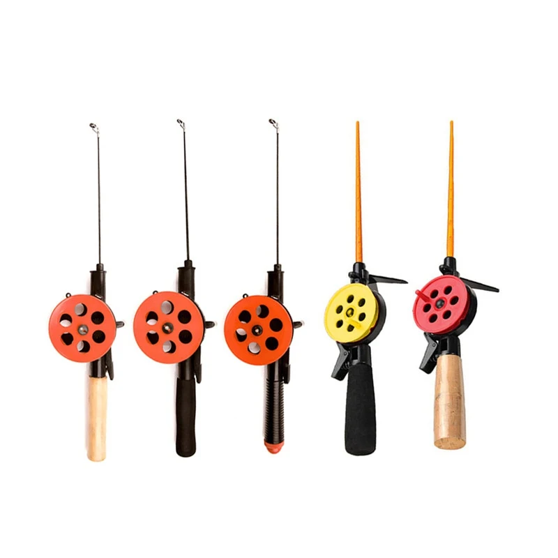 Портативная удочка для зимней подледной рыбалки 32 5/50 5 см маленькая морская