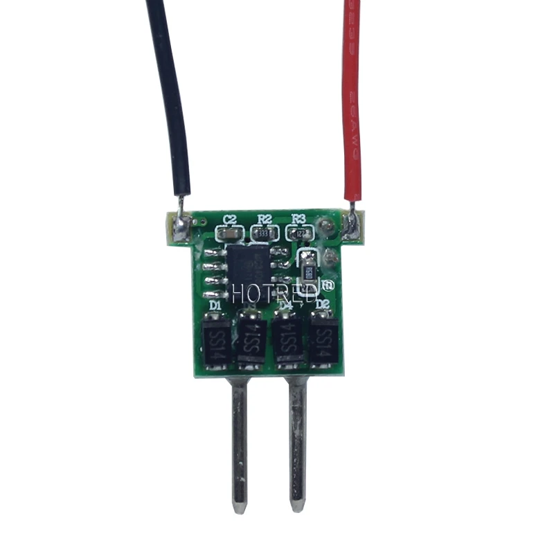 10 шт. DC-DC 2 шпильки MR16 1x1 Вт 1x3 Вт 3x1 Вт 1-3x1W 3x3w 3x2 Вт 4-7x1w светодиодный драйвер Питание для 1 Вт 2 Вт 3 Вт, 4 Вт 5 Вт 7 Вт светильник лампочка