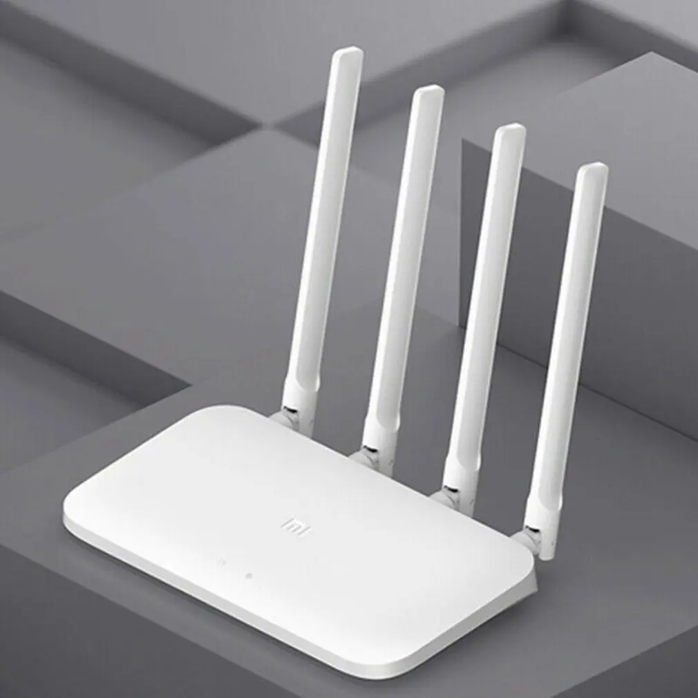 XIAOMI Mi Wifi роутер 4C высокоскоростной 2 4G/5G 1200 Мбит/с 4 антенны Смарт приложение