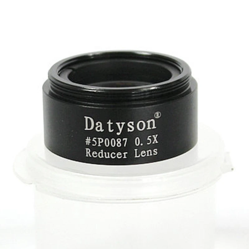 

Datyson 0.5X Focal Reducer Lens for Any M28X0.6 Telescope Eyepiece Ocular Astronomy Diagonal Extender Tube or Camera Adapter