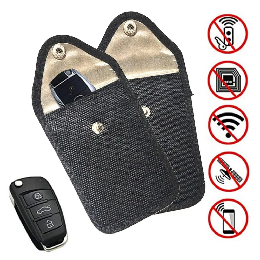 Автомобильный ключ сигнала блокатор мешочек RFID/wifi/LTE/NFC сотового телефона