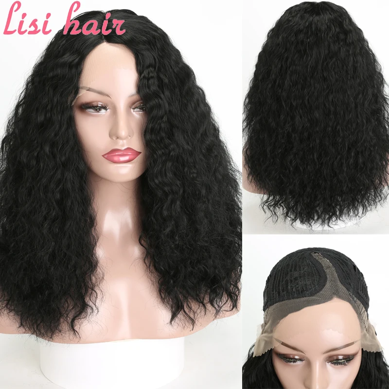 LISI HAIR афроамериканская прическа синтетические кружевные передние парики