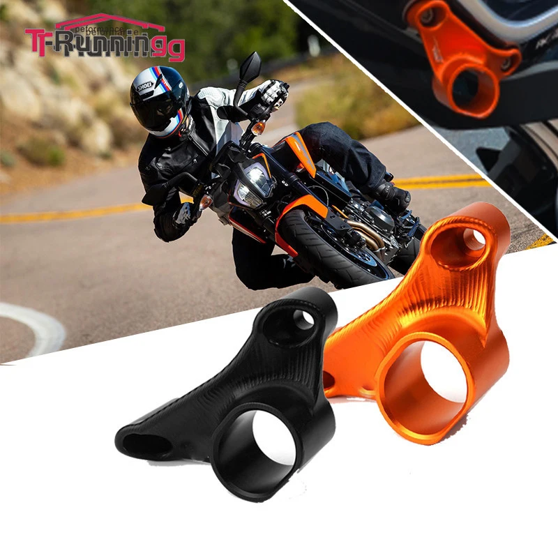 Аксессуары для мотоциклов алюминиевый кронштейн выхлопной трубы мотоцикла