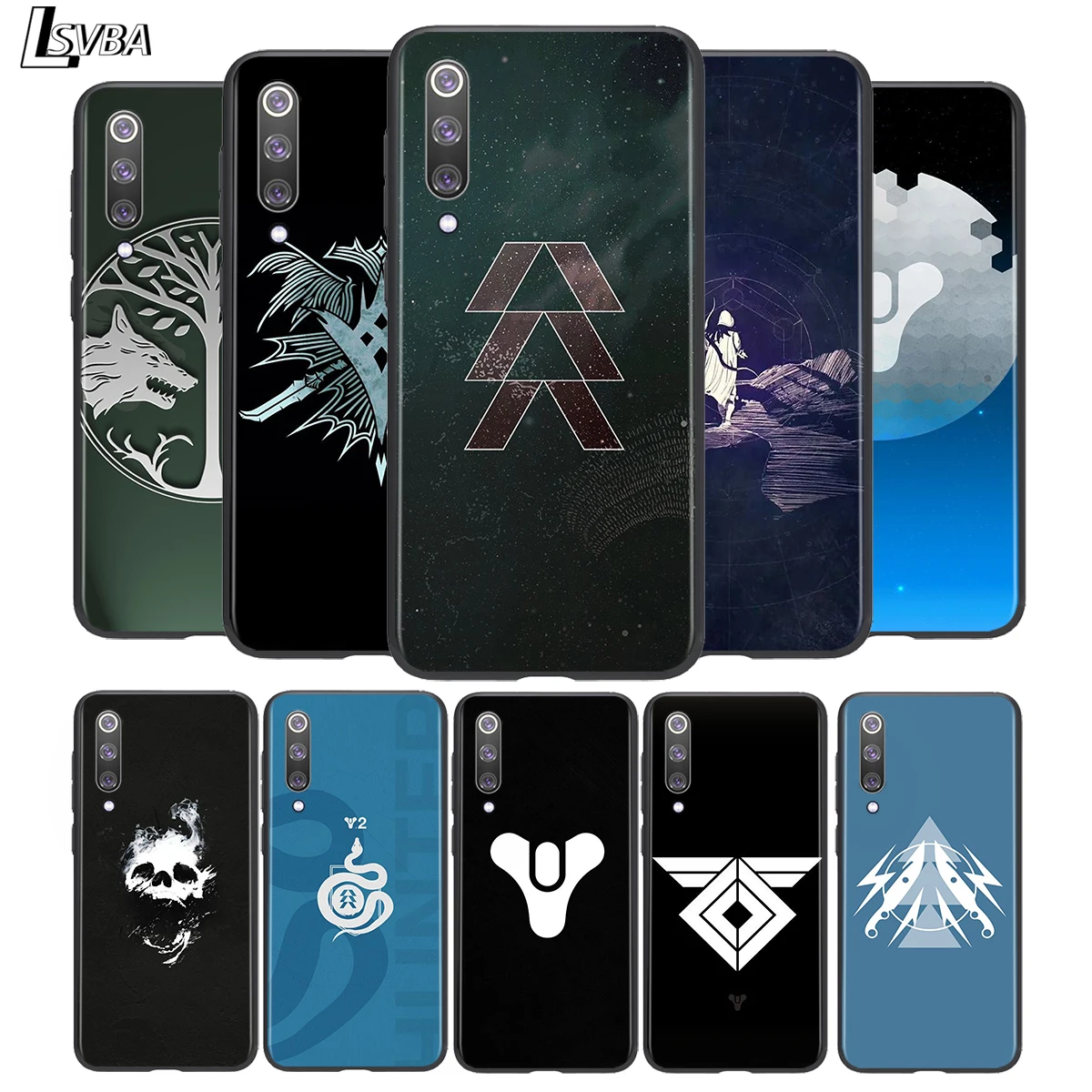 

Destiny 2 Game Soft TPU For Xiaomi Mi 11i 11 10T 10 9T 9 A3 8 Lite CC9 SE Note10 Lite Ultra Pro Black Phone Case