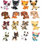 Lps кошка из настоящего питомца, игрушки стоят с короткой шерстью, кот 2249, 339, 2291, колли, 1542, собака, немецкий дог, Такса 577, 640, подарок на Рождество