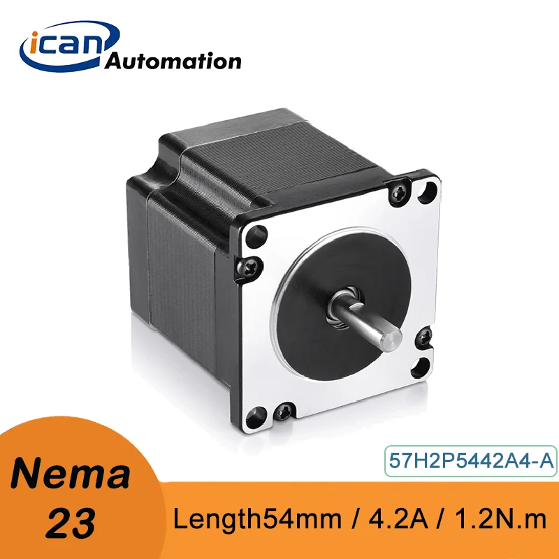 

ICAN 1.2Nm 4.2A 54mm Stepper Motor Nema 23 For milling machine