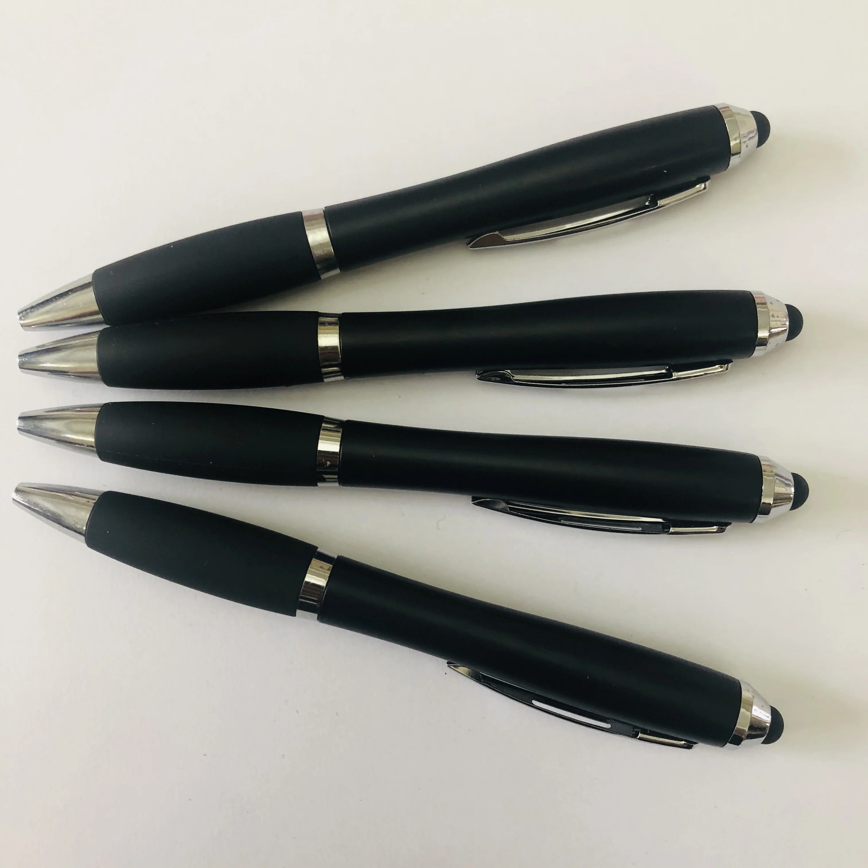 Ручка с логотипом высокого качества и сенсорным экраном черная ручка под заказ