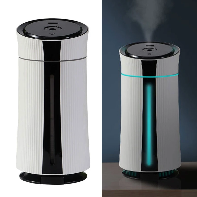 

Mini Home Air Humidifier USB Rechargeable Mist Maker Aroma Diffuser with LED Lig A0NC