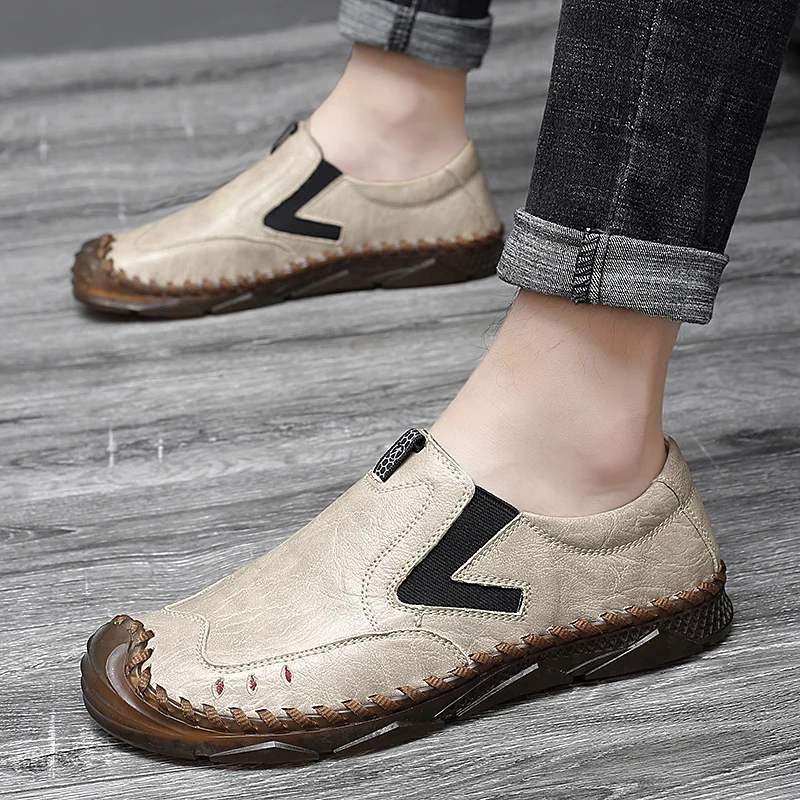 

Casual Man Shoes Zapatos Informales De Hombre Men Shoes 2020 Formal Leather For Trend Casual Cuero Mens Genuine Men's