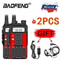 new baofeng uv 10r uv10r colorful walkie talkie 10w vu dual band standby usb charging two way ham radio portable fm transceiver