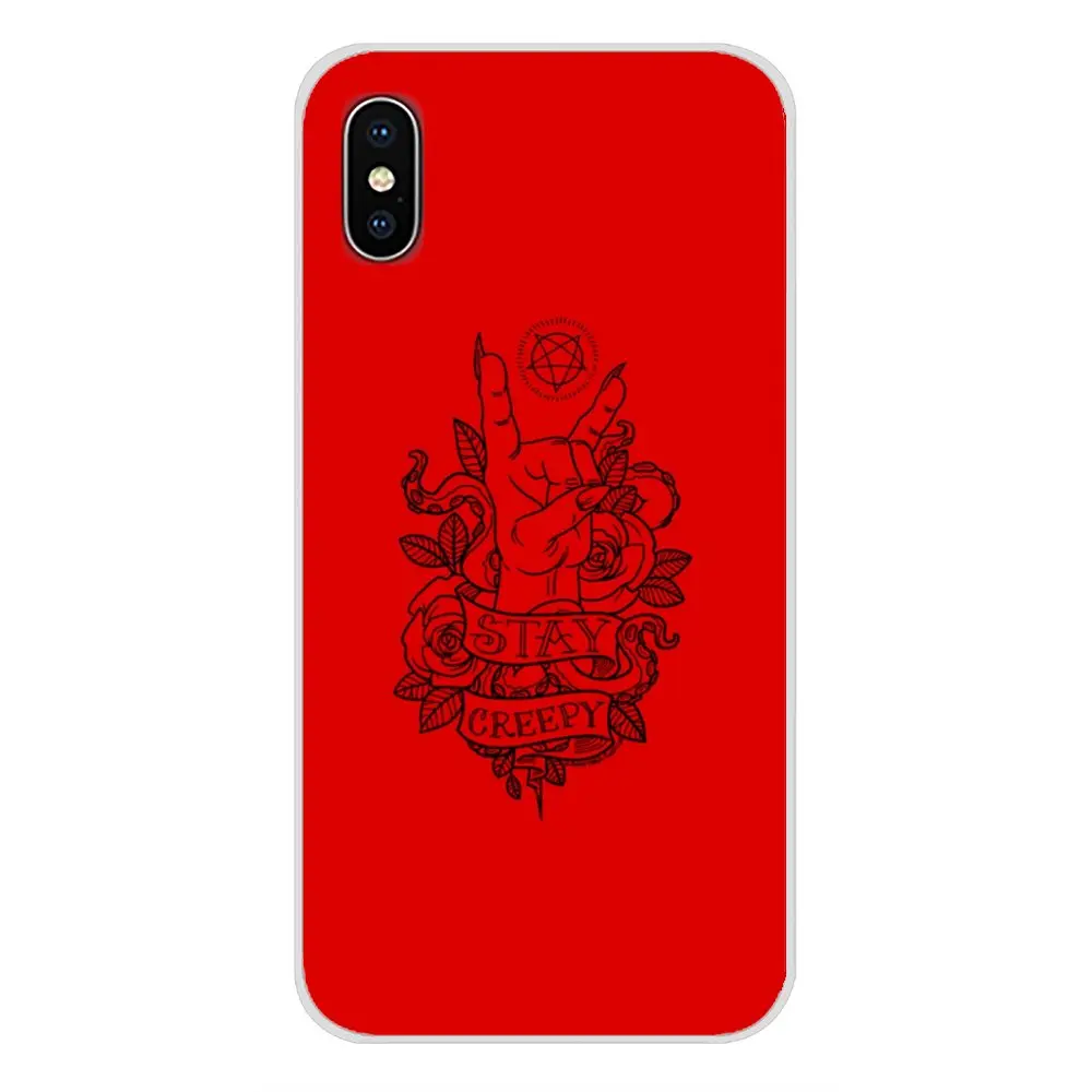 Чехлы для телефона с эстетикой рисунков Red doodles для Xiaomi Mi4 Mi5 Mi5S Mi6 Mi A1 A2 A3 5X 6X 8 CC 9 T Lite SE Pro.
