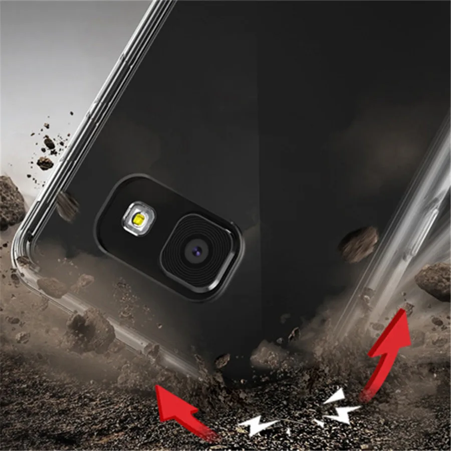 Прозрачный Жесткий ПК акриловый чехол для Samsung Galaxy A3 A5 A7 J3 J5 J7 Prime J2 Pro 2017 A6 Plus J4 J6 J8